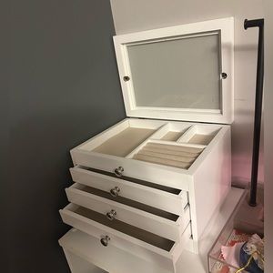 White Jewelry Box